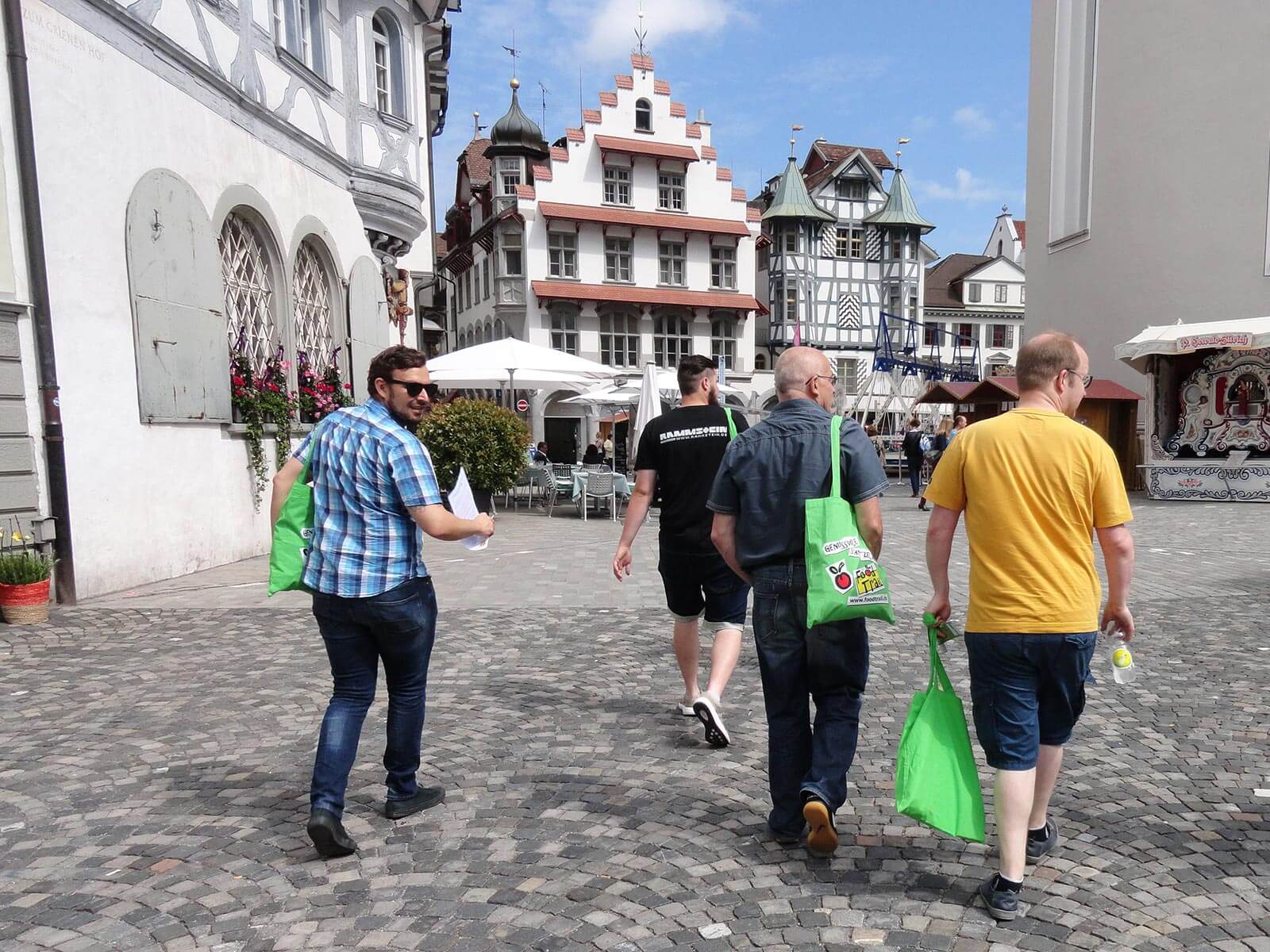 FoodTrailer unterwegs in St.Gallen