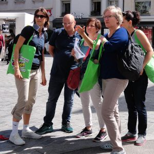FoodTrailer am diskutieren wo es durchgehen könnte