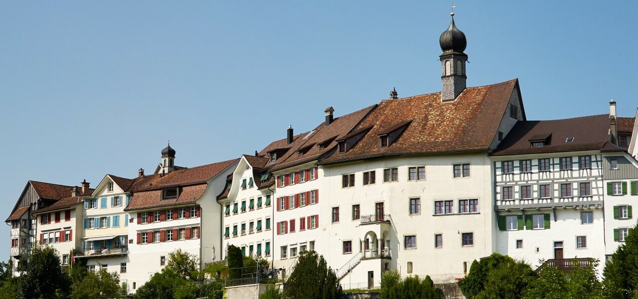 Bild Lichtensteig Altstadt, Häuserdächer